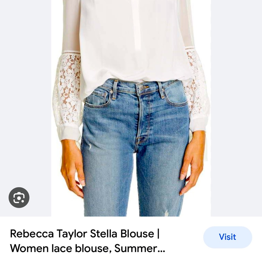 rebecca taylor stella top. SOLD OUT